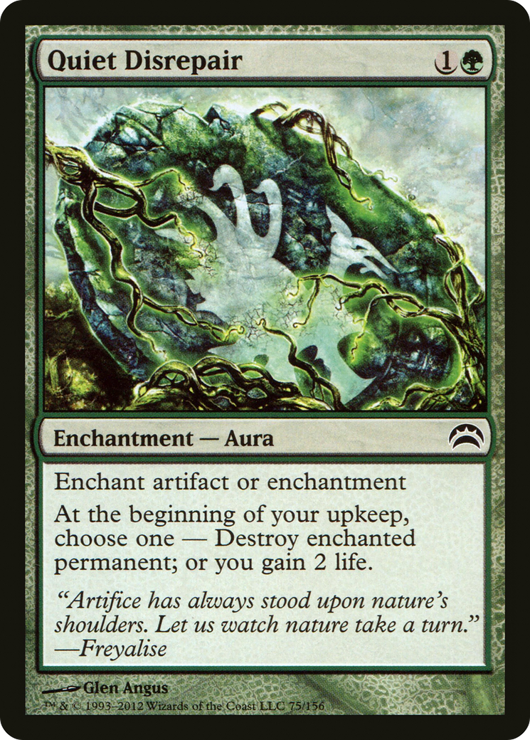 Quiet Disrepair (PC2-075) [Misc] Planechase 2012 MTG Single Wizards of the Coast