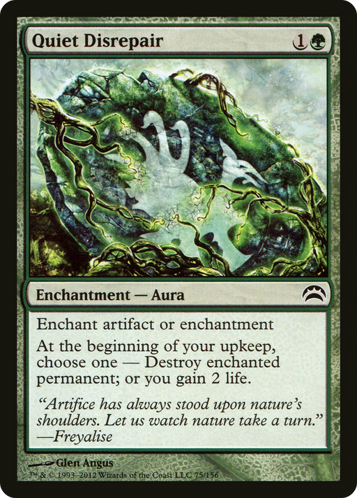 Quiet Disrepair (PC2-075) [Misc] Planechase 2012 MTG Single Wizards of the Coast