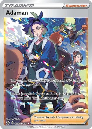 Adaman (GG57/70) - [SWSH: Crown Zenith Galarian Gallery] Holofoil Pokemon Single Pokémon