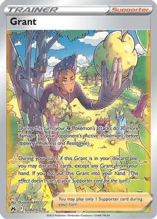 Grant (GG62/70) Holofoil [SWSH: Crown Zenith Galarian Gallery] Pokemon Single Pokémon