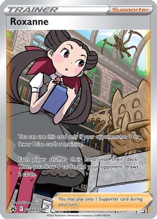 Roxanne (GG66/70) Holofoil [SWSH: Crown Zenith Galarian Gallery] Pokemon Single Pokémon