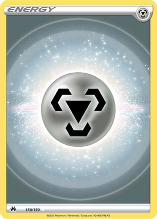 Metal Energy (Texture Full Art) (159/159) Holofoil [SWSH: Crown Zenith] Pokemon Single Pokémon