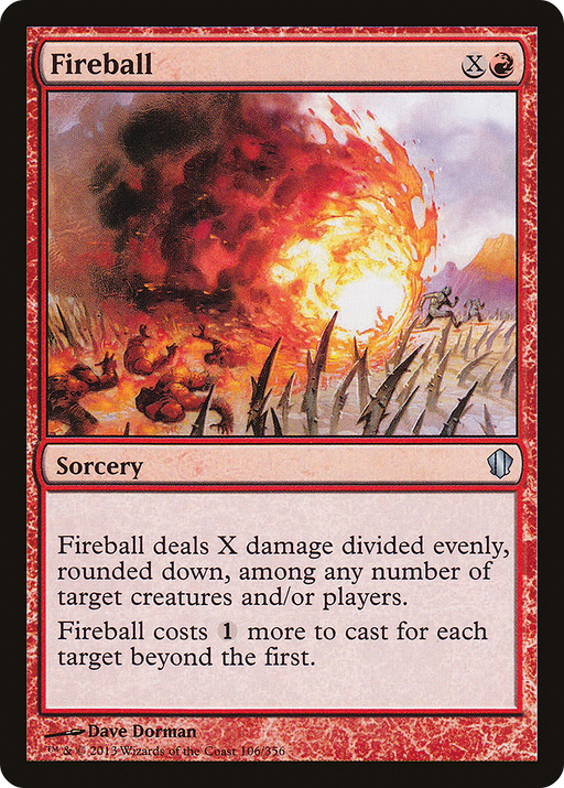 Fireball (C13-106) [Commander 2013] MTG Single Wizards of the Coast
