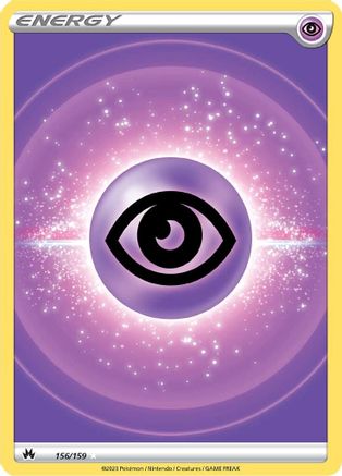 Psychic Energy (Texture Full Art) (156/159) Holofoil [SWSH: Crown Zenith] Pokemon Single Pokémon
