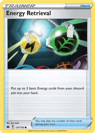 Energy Retrieval (127/159) [SWSH: Crown Zenith] Pokemon Single Pokémon