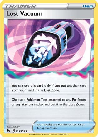 Lost Vacuum (135/159) Reverse Holofoil [SWSH: Crown Zenith] Pokemon Single Pokémon