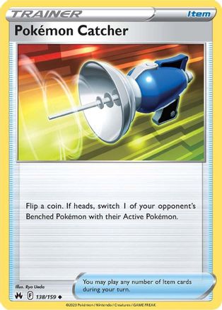 Pokemon Catcher (138/159) Reverse Holofoil [SWSH: Crown Zenith] Pokemon Single Pokémon
