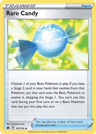 Rare Candy (141/159) [SWSH: Crown Zenith] Pokemon Single Pokémon