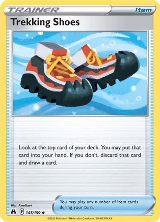 Trekking Shoes (145/159) [SWSH: Crown Zenith] Pokemon Single Pokémon