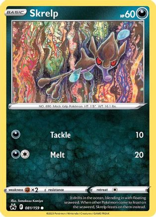 Skrelp (81/159) [SWSH: Crown Zenith] Pokemon Single Pokémon