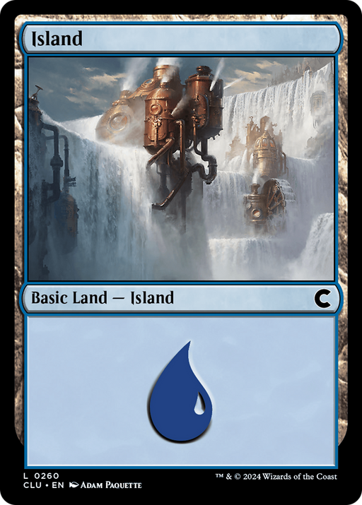 Island (0260) (CLU-260) [Ravnica: Clue Edition] MTG Single Wizards of the Coast