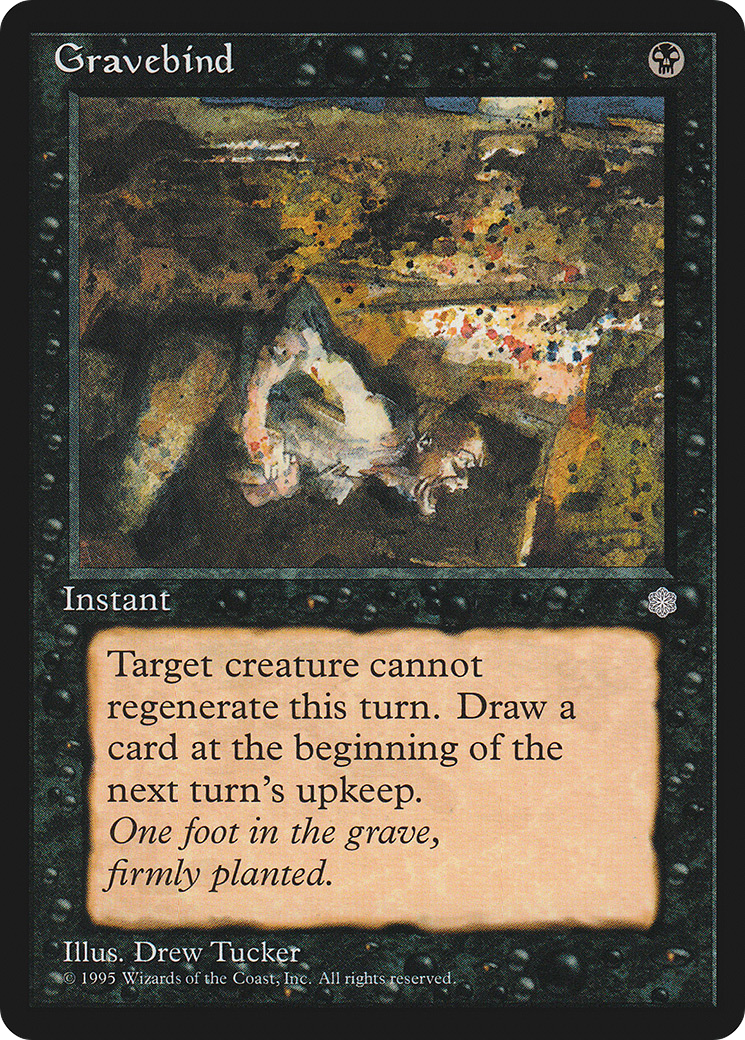 Gravebind (ICE-) [Ice Age] MTG Single Wizards of the Coast