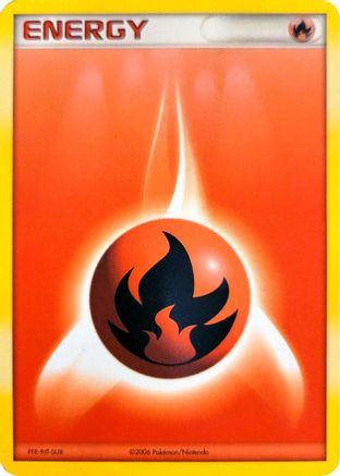 Fire Energy (2006 Unnumbered) () [Promos: League & Championship Cards] Pokemon Single Pokémon