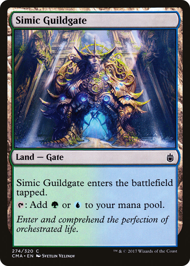 Simic Guildgate (CMA-274) [Commander Anthology] MTG Single Wizards of the Coast