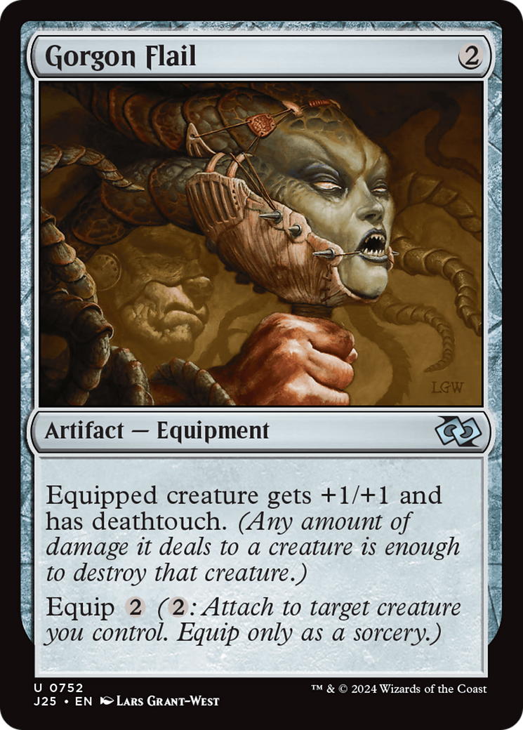 Gorgon Flail (J25-752) [Foundations Jumpstart] MTG Single Wizards of the Coast