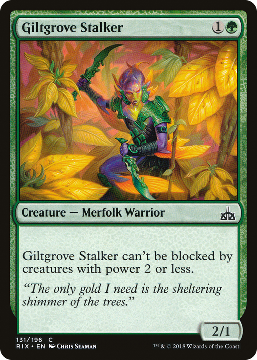 Giltgrove Stalker (RIX-131) [Rivals of Ixalan] MTG Single Wizards of the Coast
