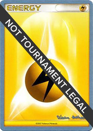 Lightning Energy - 2008 (Tristan Robinson) () [World Championship Decks] Pokemon Single Pokémon