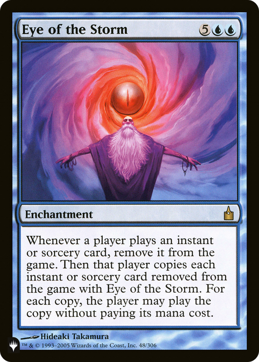 Eye of the Storm (LIST-48/306) [Mystery Booster] The List MTG Single Wizards of the Coast