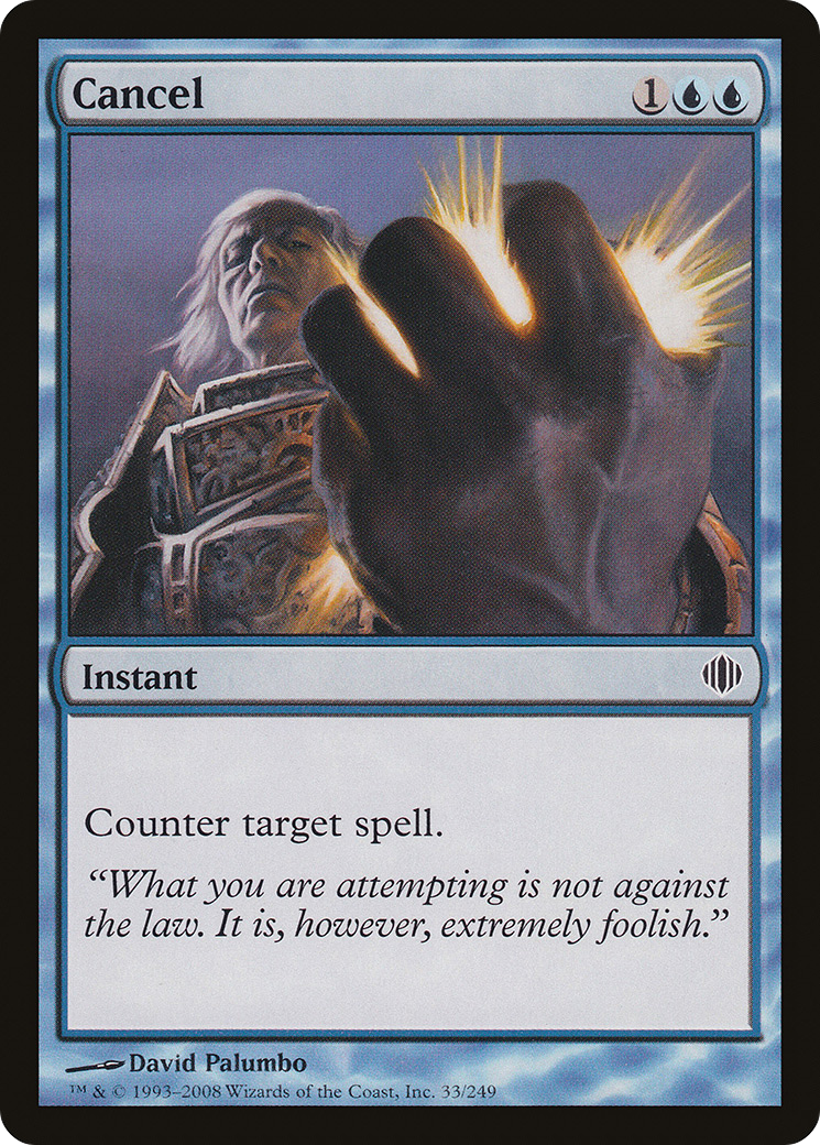 Cancel (ALA-033) [Shards of Alara] MTG Single Wizards of the Coast