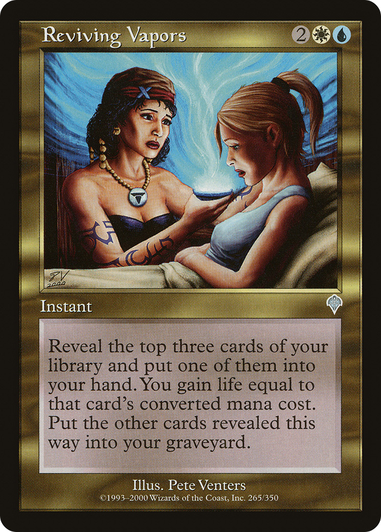 Reviving Vapors (INV-265) [Invasion] Foil MTG Single Wizards of the Coast