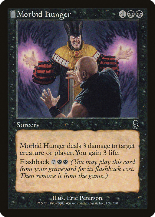 Morbid Hunger (ODY-150) [Odyssey] MTG Single Wizards of the Coast