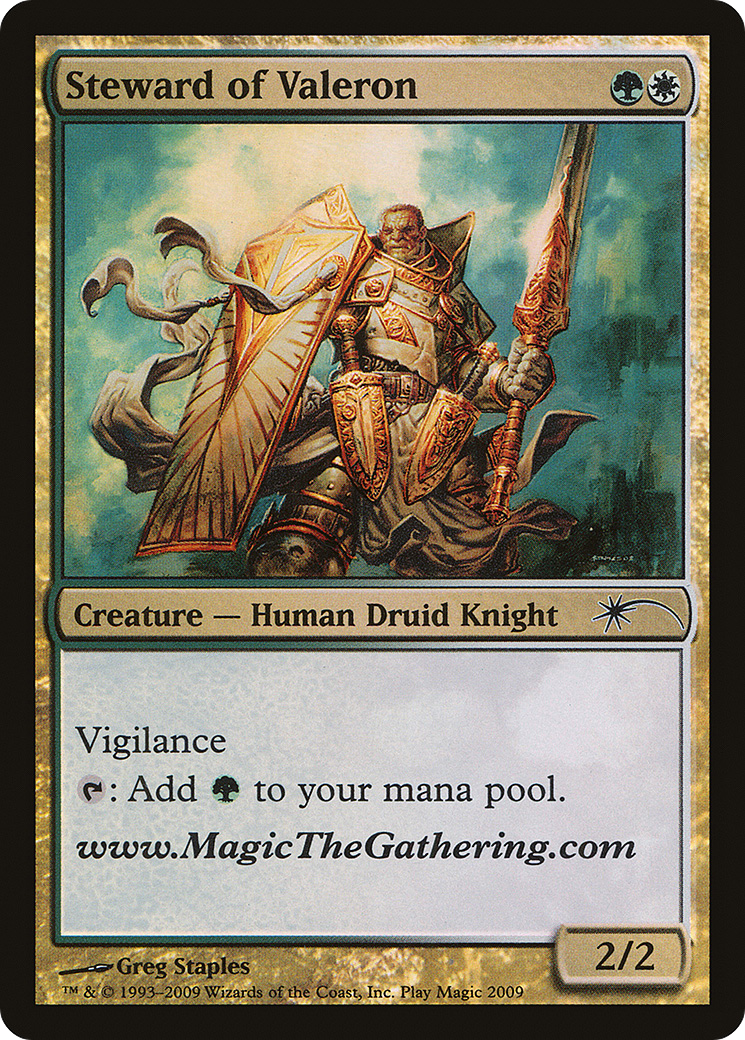 Steward of Valeron (MEDIA-2009) [Misc] URL/Convention Promos Foil MTG Single Wizards of the Coast