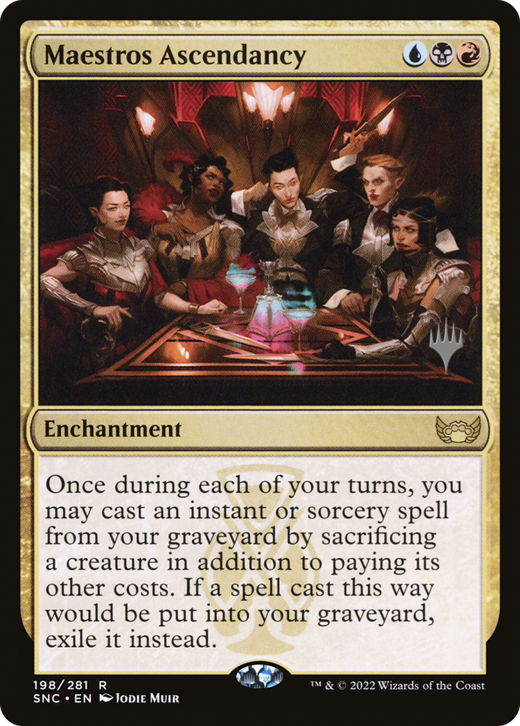 Maestros Ascendancy (PPSNC-198P) [Streets of New Capenna Promos] Foil MTG Single Wizards of the Coast