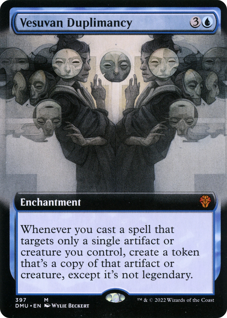 Vesuvan Duplimancy (DMU-397) [Dominaria United] (Extended Art) Foil MTG Single Wizards of the Coast