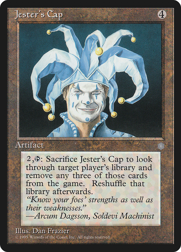 Jester's Cap (ICE-299) [Ice Age] MTG Single Wizards of the Coast
