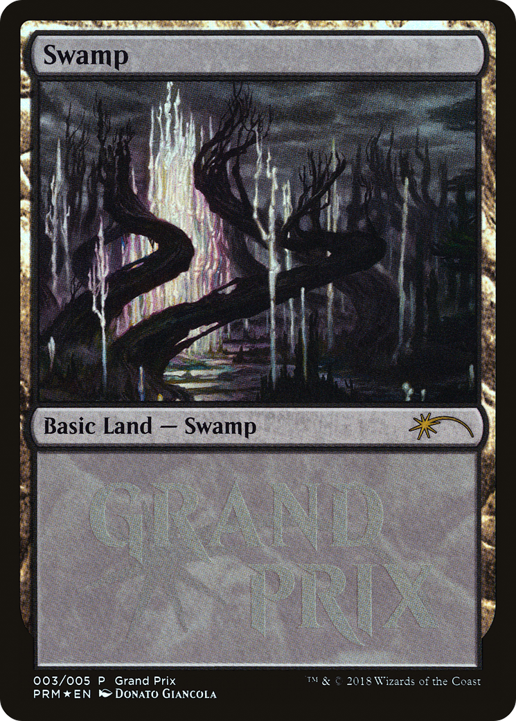 Swamp (GPP-003) [Misc] Grand Prix Promos Foil MTG Single Wizards of the Coast