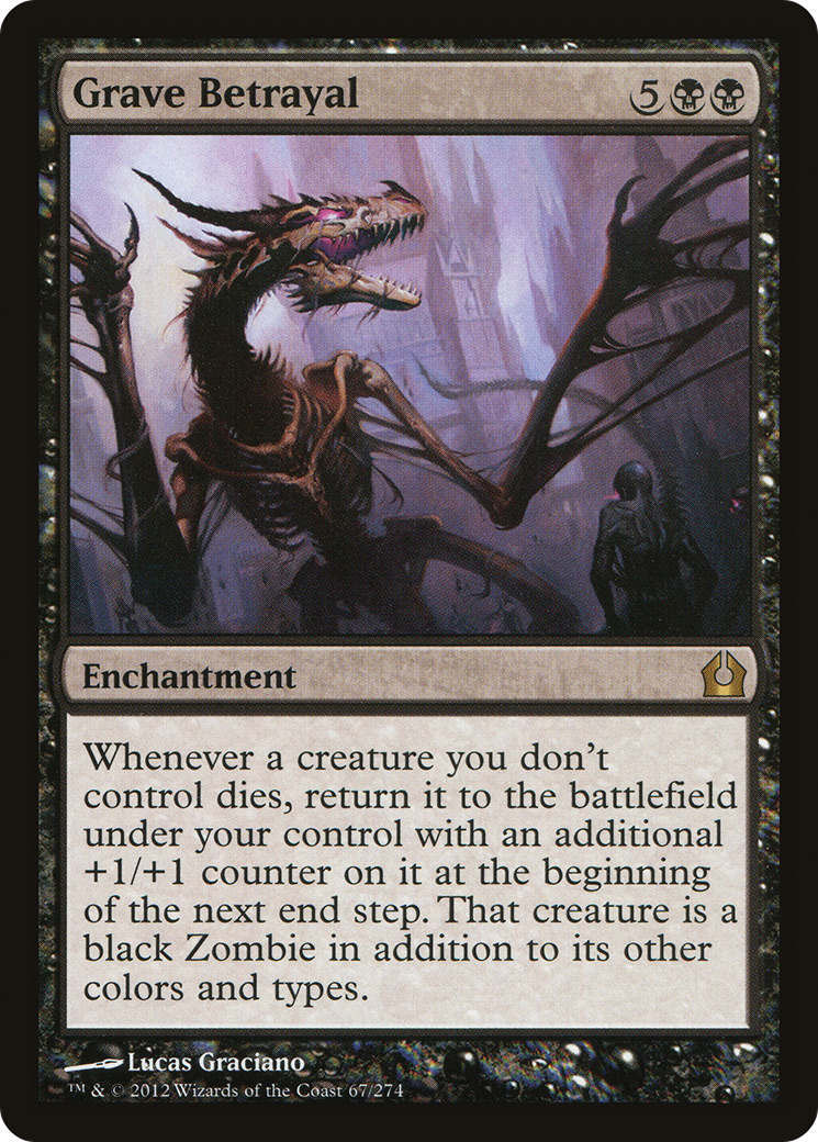 Grave Betrayal (RTR-067) [Return to Ravnica] MTG Single Wizards of the Coast