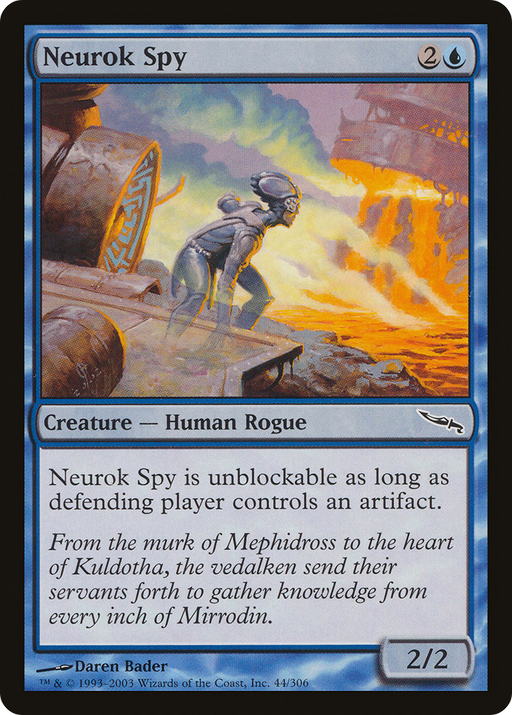 Neurok Spy (MRD-044) [Mirrodin] Foil MTG Single Wizards of the Coast