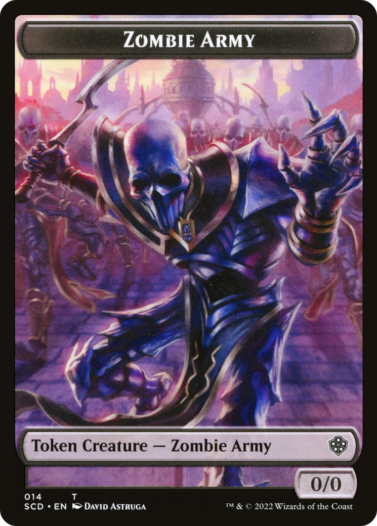 Zombie Army (TSCD-014) [Tokens] Starter Commander Deck Tokens Foil MTG Single Wizards of the Coast