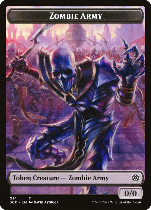 Zombie Army (TSCD-014) [Tokens] Starter Commander Deck Tokens MTG Single Wizards of the Coast