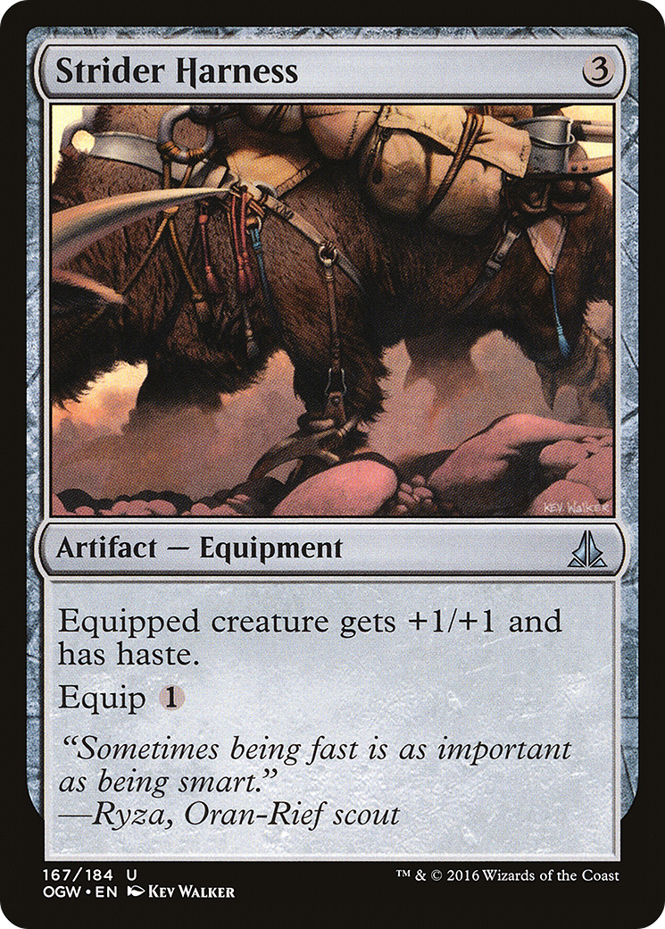 Strider Harness (OGW-167) [Oath of the Gatewatch] MTG Single Wizards of the Coast