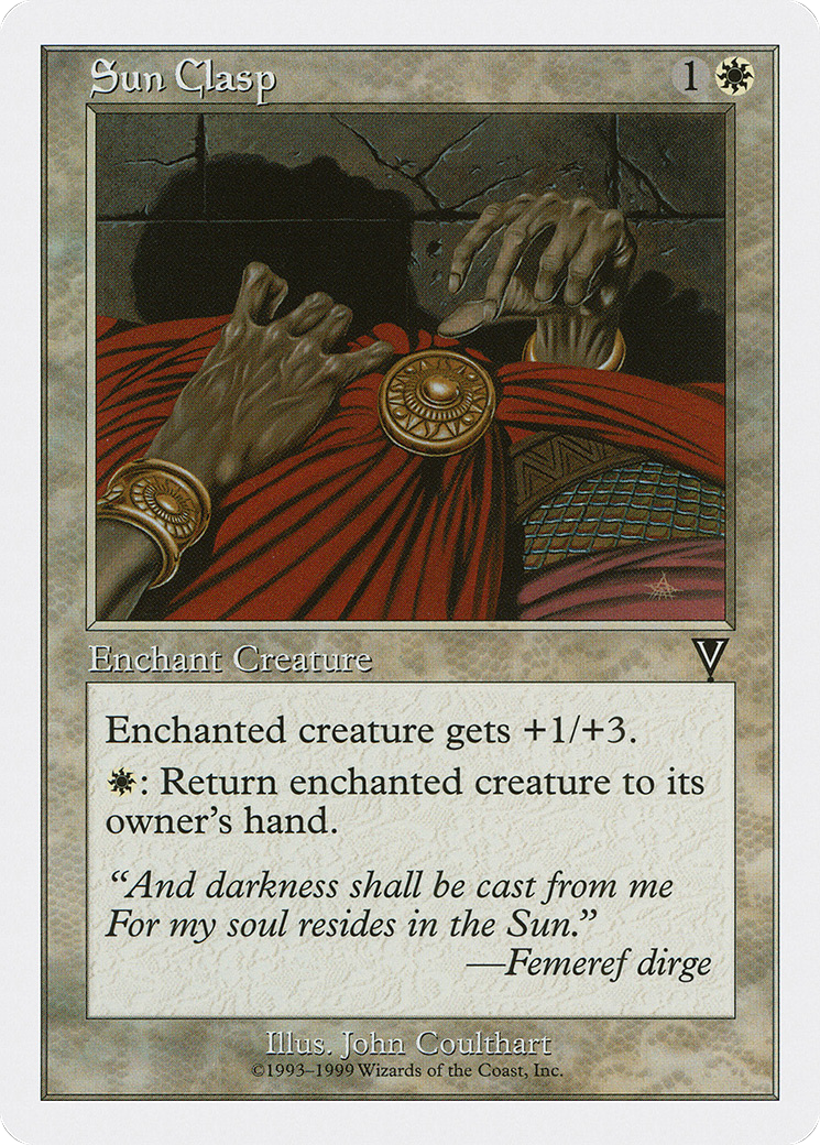Sun Clasp (BRB-083) [Misc] Battle Royale Box Set MTG Single Wizards of the Coast