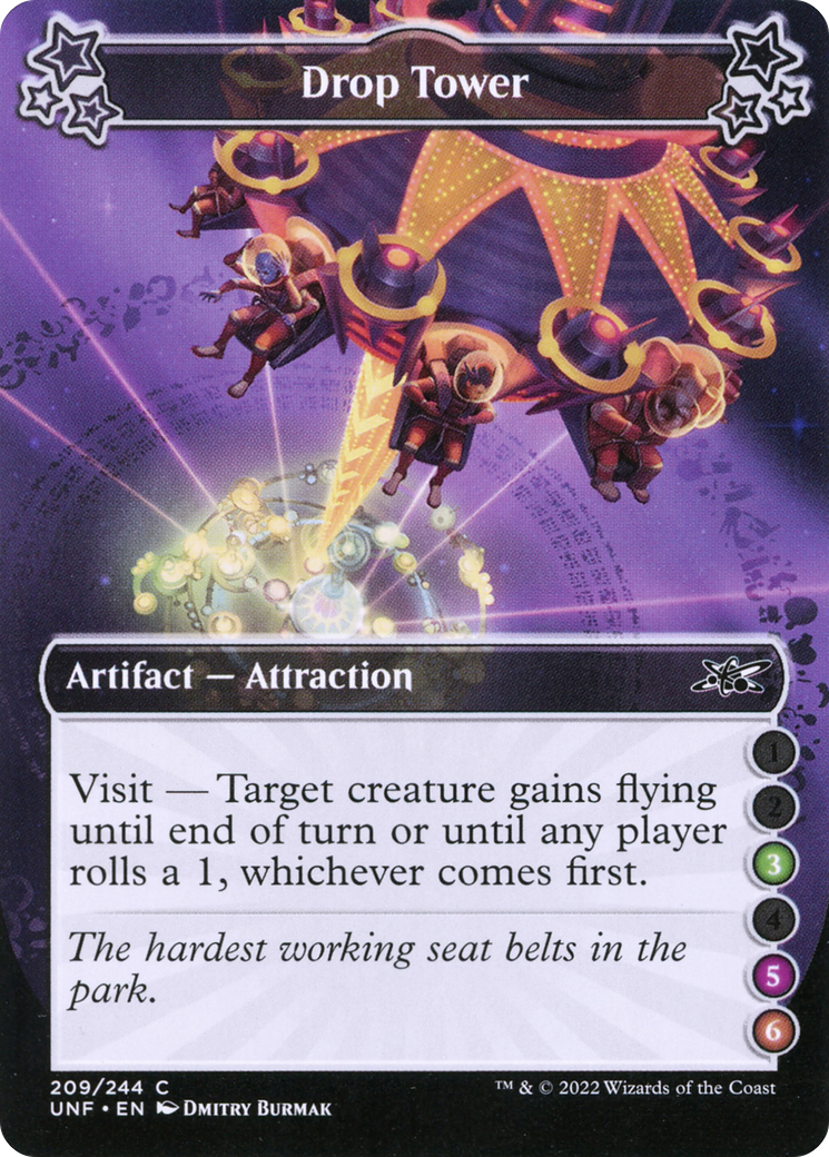 Drop Tower (UNF-209E) [Unfinity] Foil MTG Single Wizards of the Coast