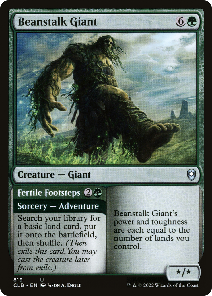 Beanstalk Giant (CLB-819) [Commander Legends: Battle for Baldur's Gate] MTG Single Wizards of the Coast