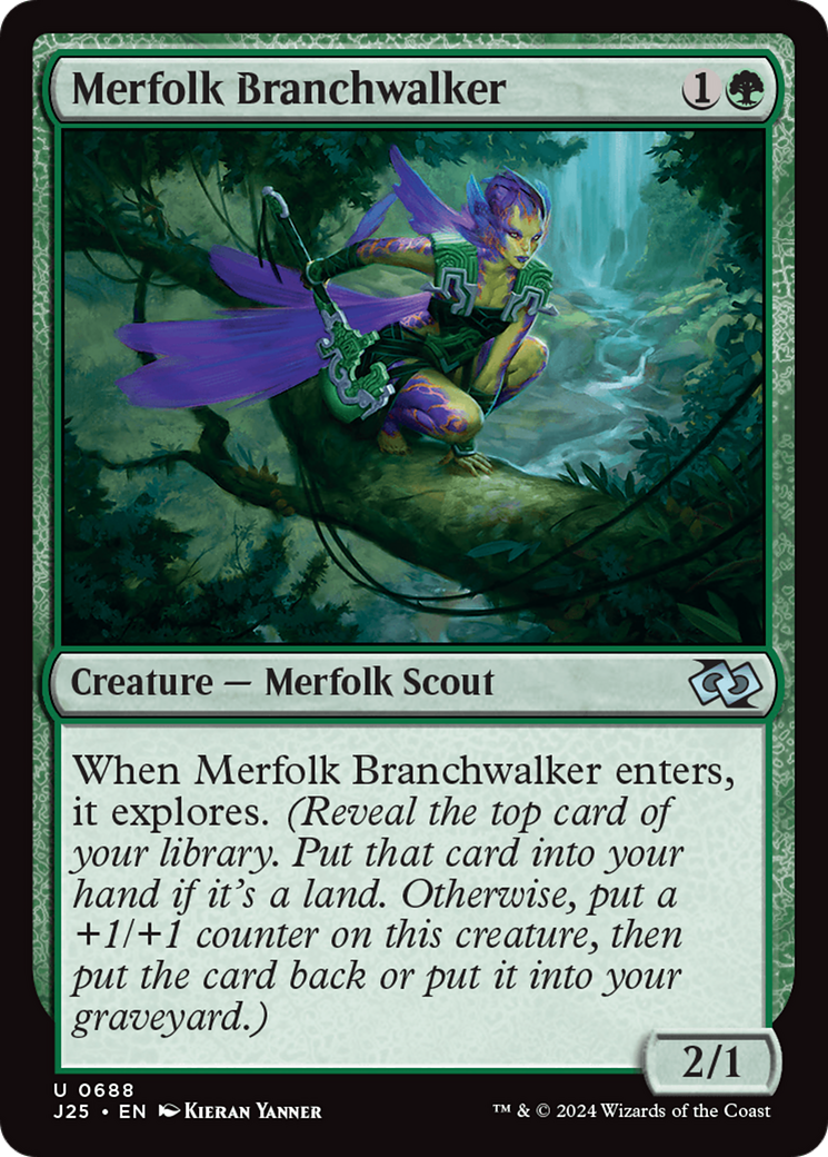 Merfolk Branchwalker (J25-688) [Foundations Jumpstart] MTG Single Wizards of the Coast