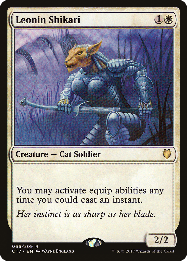 Leonin Shikari (C17-066) [Commander 2017] MTG Single Wizards of the Coast