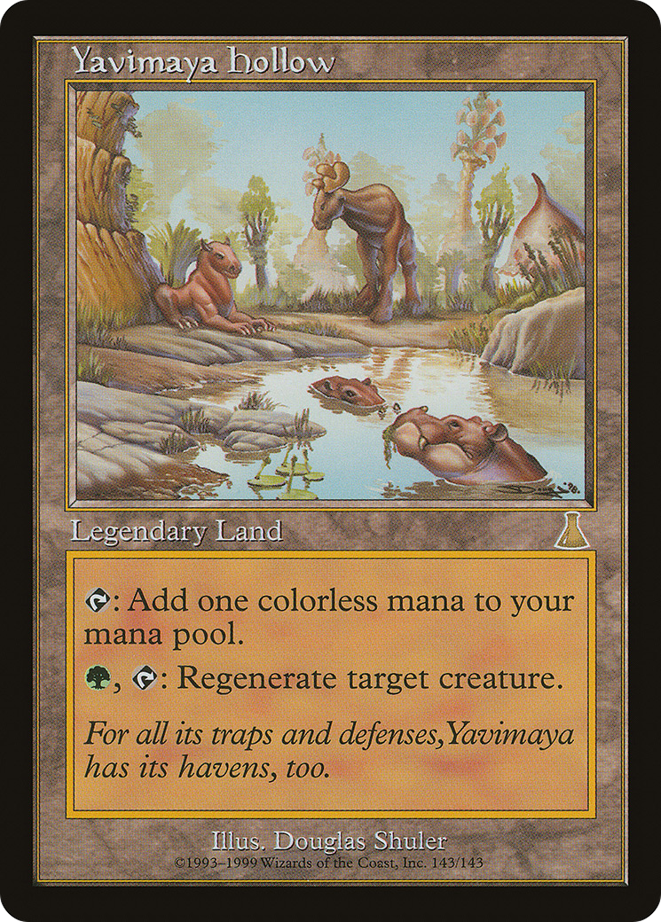 Yavimaya Hollow (UDS-143) [Urza's Destiny] Foil MTG Single Wizards of the Coast