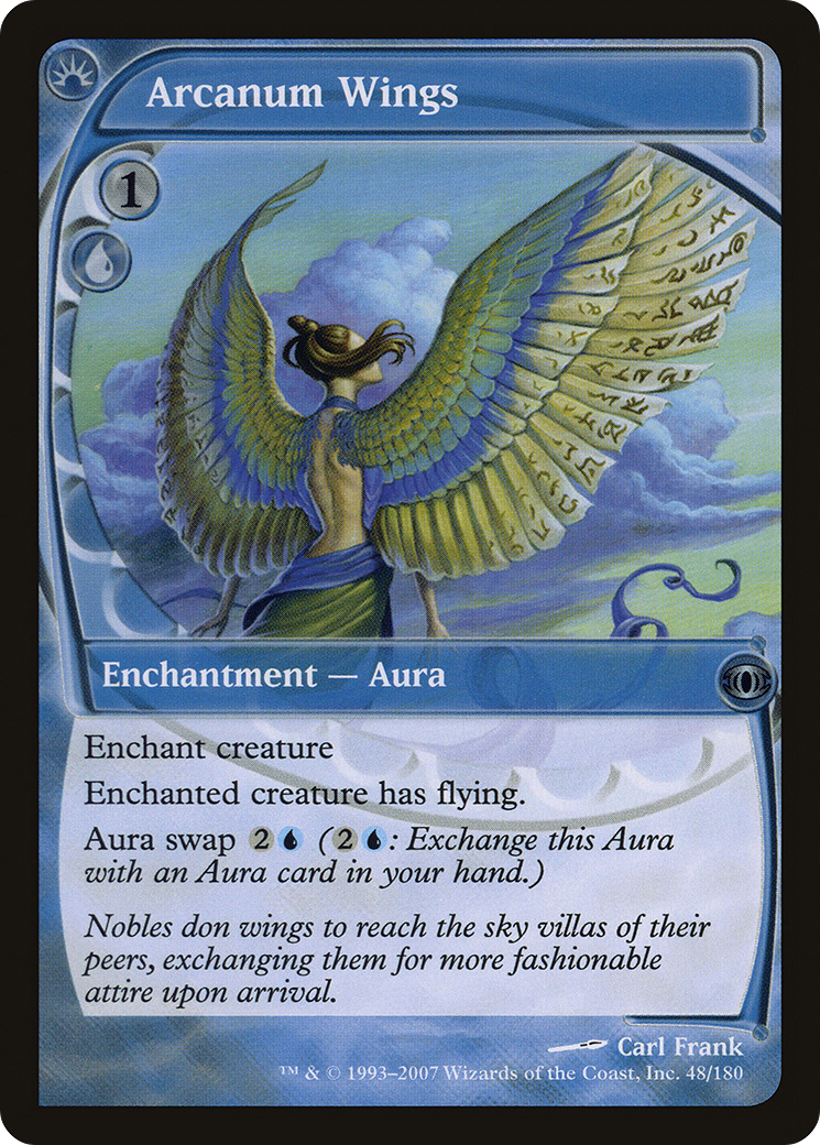 Arcanum Wings (FUT-048) [Future Sight] Foil MTG Single Wizards of the Coast