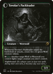 Tovolar's Huntmaster // Tovolar's Packleader (DBL-204) [Innistrad: Double Feature] Foil MTG Single Wizards of the Coast