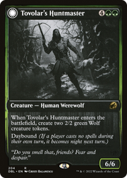 Tovolar's Huntmaster // Tovolar's Packleader (DBL-204) [Innistrad: Double Feature] Foil MTG Single Wizards of the Coast
