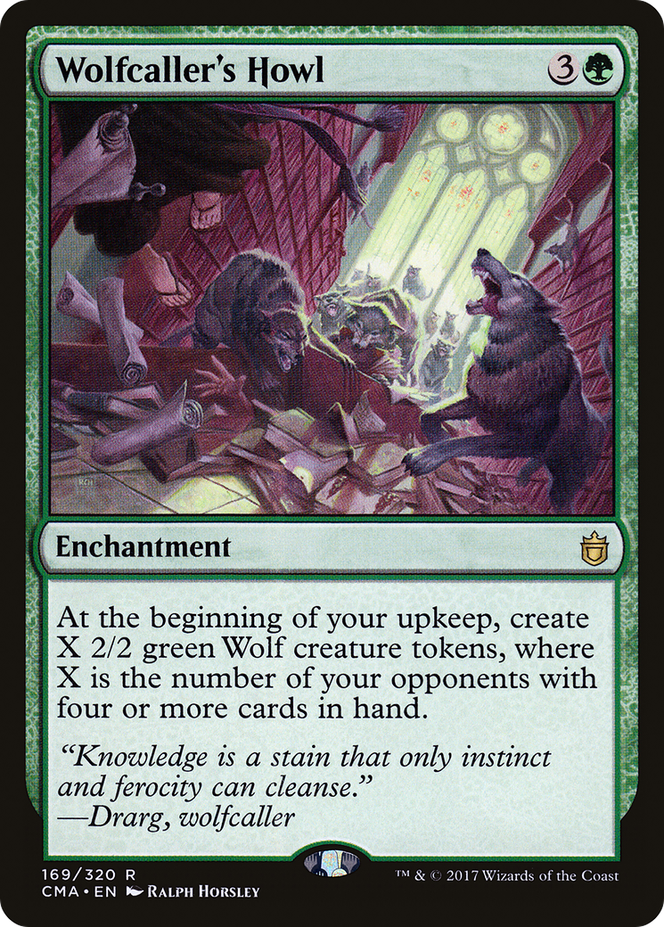 Wolfcaller's Howl (CMA-169) [Commander Anthology] MTG Single Wizards of the Coast