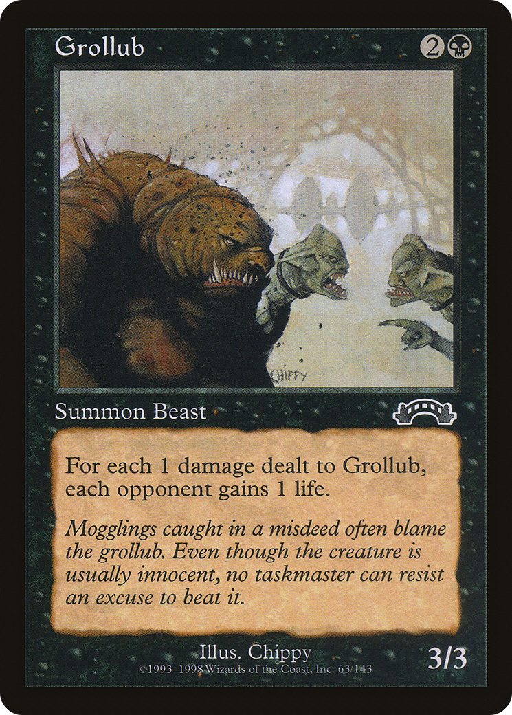 Grollub (EXO-063) [Exodus] MTG Single Wizards of the Coast