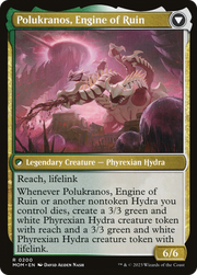 Polukranos Reborn (MOM-200) [March of the Machine] MTG Single Wizards of the Coast