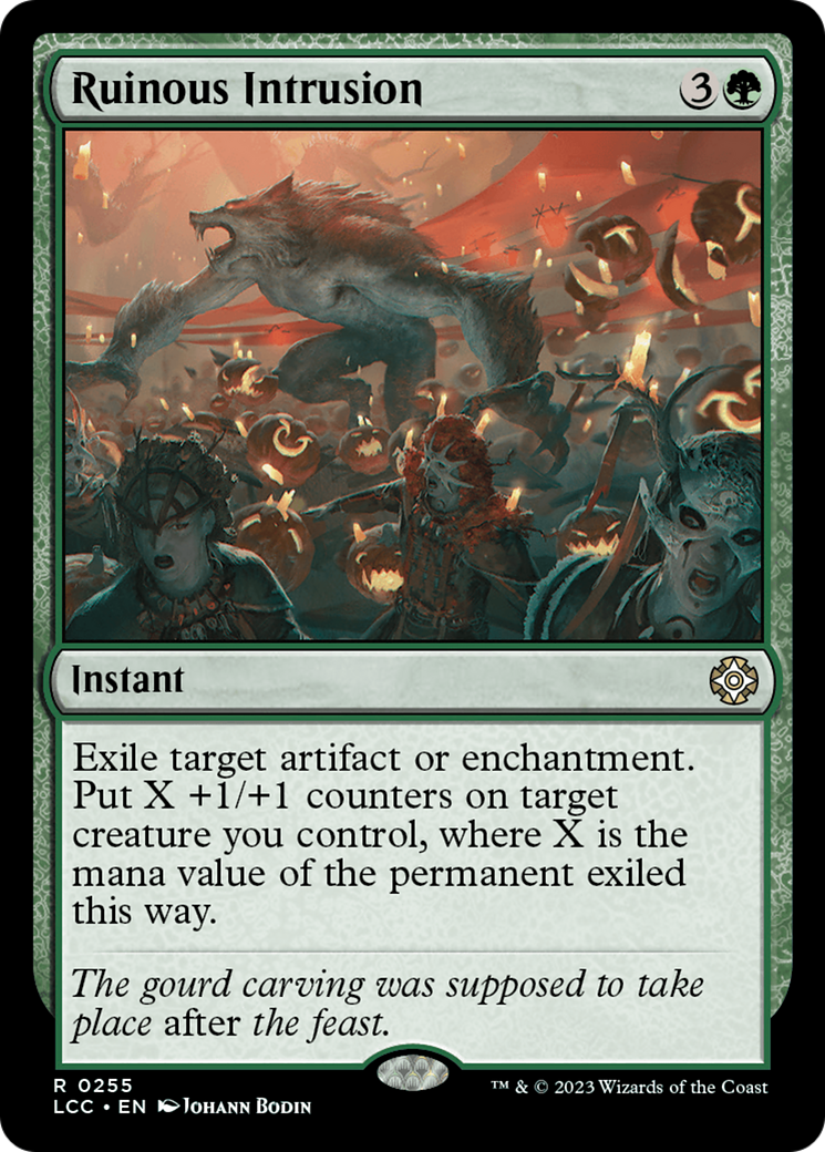 Ruinous Intrusion (LCC-255) [The Lost Caverns of Ixalan Commander] MTG Single Wizards of the Coast