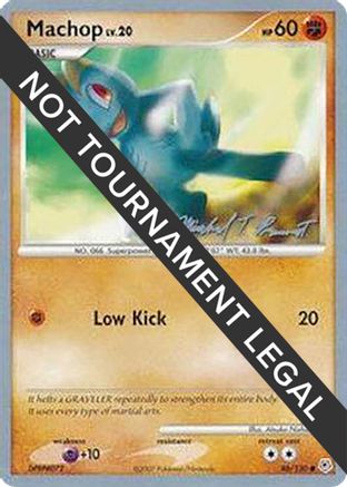 Machop - 2010 (Michael Pramawat) (86) [World Championship Decks] Pokemon Single Pokémon