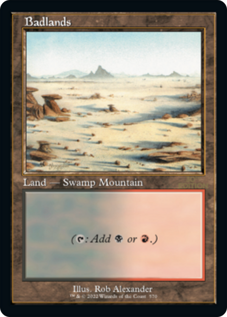 Badlands (30A-570) [30th Anniversary Edition] MTG Single Wizards of the Coast